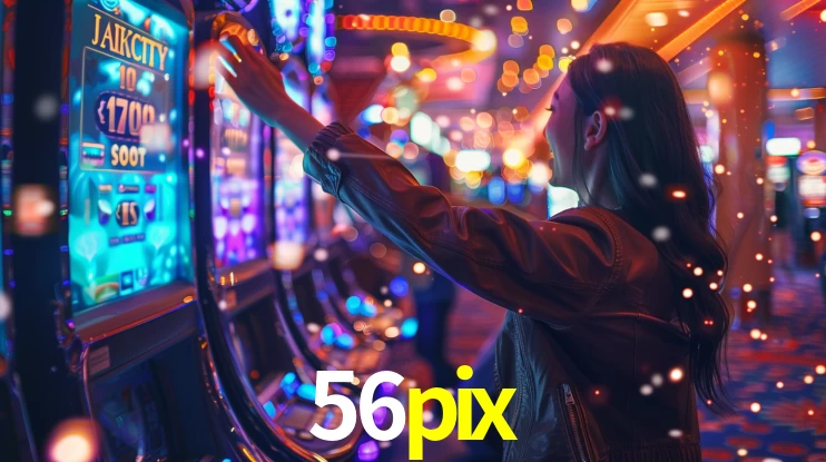 56pix: Jogos de Caça-Níqueis-Altas Recompensas, Roleta-Velocidade, Blackjack-Desafios Máximos